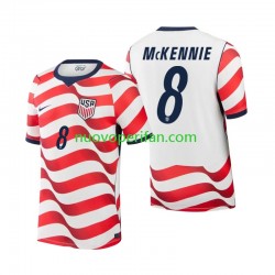 Maglie da Calcio Stati Uniti Weston McKennie 8 Uomo Prima Tenuta Mondiali 2026 Maniche Corte