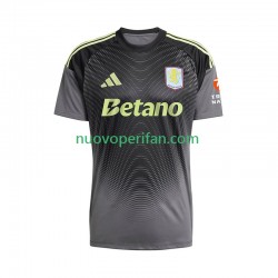 Maglie da Calcio Aston Villa Portiere Uomo Prima Tenuta 2025-2026 Maniche Corte