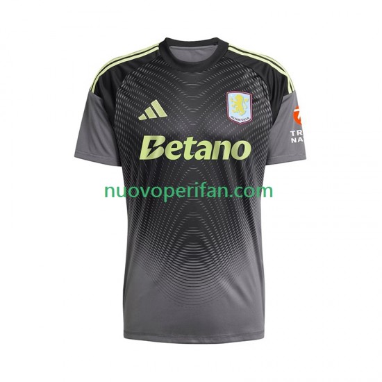 Maglie da Calcio Aston Villa Portiere Uomo Prima Tenuta 2025-2026 Maniche Corte