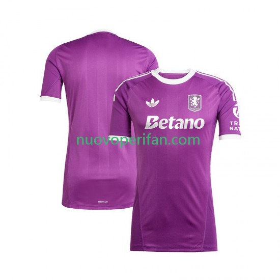Maglie da Calcio Aston Villa Portiere Uomo Alternativa Tenuta 2025-2026 Maniche Corte