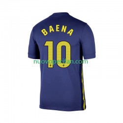 Maglie da Calcio Atlético Madrid Alex Baena 10 Uomo Trasferta Tenuta 2025-2026 Maniche Corte