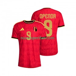 Maglie da Calcio Belgio Openda 9 Uomo Prima Tenuta Mondiali 2026 Maniche Corte