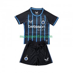 Maglie da Calcio Club Brugge Bambino Prima Tenuta 2025-2026 Maniche Corte