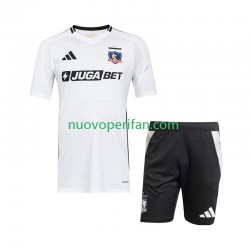 Maglie da Calcio Colo-Colo Bambino Prima Tenuta 2025-2026 Maniche Corte