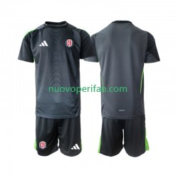 Maglie da Calcio Costa Rica Portiere Bambino Trasferta Tenuta 2025 Maniche Corte