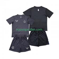 Maglie da Calcio Everton Portiere Bambino Trasferta Tenuta 2025-2026 Maniche Corte