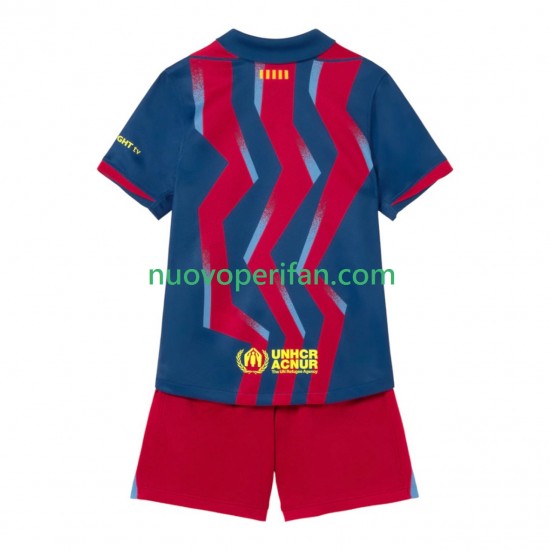 Maglie da Calcio FC Barcelona Bambino Quarta Tenuta 2025-2026 Maniche Corte