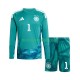Maglie da Calcio Germania Manuel Neuer 1 Portiere Bambino Prima Tenuta Mondiali 2026 Maniche Lunghe