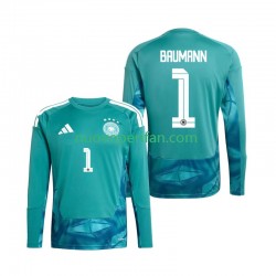 Maglie da Calcio Germania Oliver Baumann 1 Portiere Uomo Prima Tenuta Mondiali 2026 Maniche Lunghe