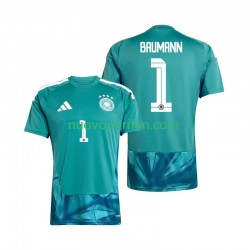 Maglie da Calcio Germania Oliver Baumann 1 Portiere Uomo Prima Tenuta Mondiali 2026 Maniche Corte