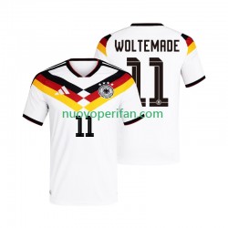 Maglie da Calcio Germania Woltemade 11 Uomo Prima Tenuta Mondiali 2026 Maniche Corte