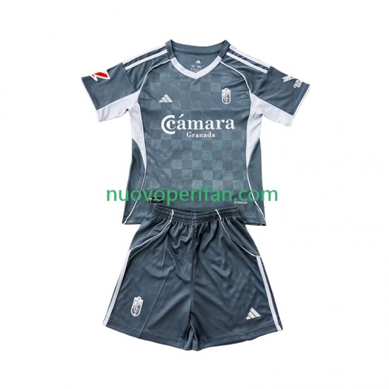 Maglie da Calcio Granada Bambino Alternativa Tenuta 2025-2026 Maniche Corte