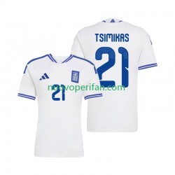 Maglie da Calcio Grecia Konstantinos Tsimikas 21 Uomo Prima Tenuta 2026 Maniche Corte