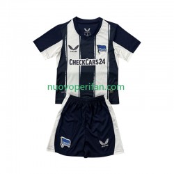 Maglie da Calcio Hertha BSC Bambino Prima Tenuta 2025-2026 Maniche Corte