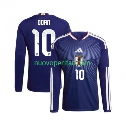 Maglie da Calcio Giappone Ritsu Doan 10 Uomo Prima Tenuta Mondiali 2026 Maniche Lunghe
