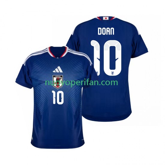 Maglie da Calcio Giappone Ritsu Doan 10 Uomo Prima Tenuta Mondiali 2026 Maniche Corte
