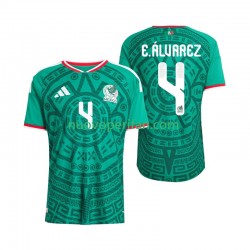 Maglie da Calcio Messico Edson Alvarez 4 Uomo Prima Tenuta Mondiali 2026 Maniche Corte