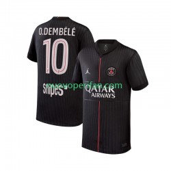 Maglie da Calcio Paris Saint-Germain Ousmane Dembele 10 Uomo Quarta Tenuta 2025-2026 Maniche Corte