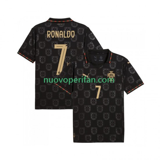 Maglie da Calcio Portogallo Cristiano Ronaldo 7 Special Uomo Prima Tenuta 2025-2026 Maniche Corte