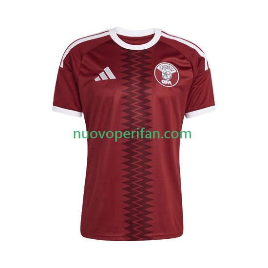 Maglie da Calcio Qatar Uomo Prima Tenuta 2026 Maniche Corte