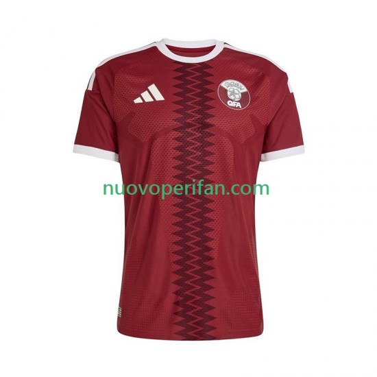 Maglie da Calcio Qatar Uomo Prima Tenuta Mondiali 2026 Maniche Corte