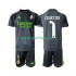 Maglie da Calcio Real Madrid Thibaut Courtois 1 Portiere Bambino Alternativa Tenuta 2025-2026 Maniche Corte
