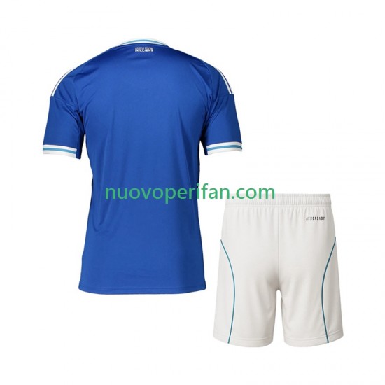 Maglie da Calcio Strasbourg Bambino Prima Tenuta 2025-2026 Maniche Corte