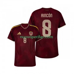 Maglie da Calcio Venezuela Tomas Rincon 8 Uomo Prima Tenuta 2026 Maniche Corte