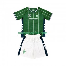 Maglie da Calcio Werder Bremen Bambino Prima Tenuta 2025-2026 Maniche Corte