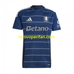 Maglie da Calcio Aston Villa Uomo Alternativa Tenuta 2024-2025 Maniche Corte