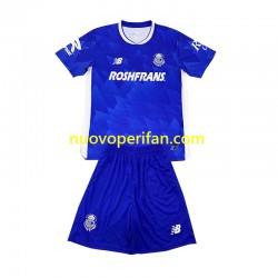 Maglie da Calcio Deportivo Toluca Bambino Alternativa Tenuta 2024-2025 Maniche Corte