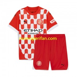 Maglie da Calcio Girona Bambino Prima Tenuta 2024-2025 Maniche Corte