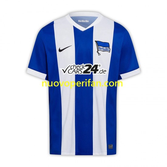 Maglie da Calcio Hertha BSC Uomo Prima Tenuta 2024-2025 Maniche Corte