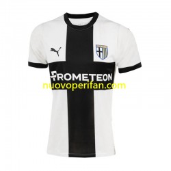 Maglie da Calcio Parma Uomo Prima Tenuta 2024-2025 Maniche Corte