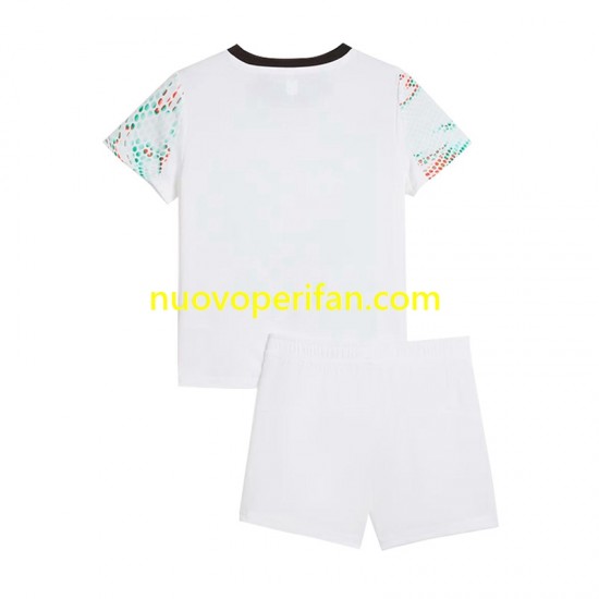Maglie da Calcio Portogallo Bambino Trasferta Tenuta 2025 Maniche Corte
