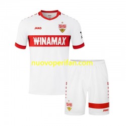 Maglie da Calcio VfB Stuttgart Bambino Prima Tenuta 2024-2025 Maniche Corte