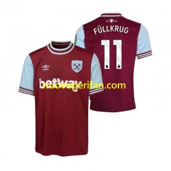 Maglie da Calcio West Ham United FULLKRUG 11 Uomo Prima Tenuta 2024-2025 Maniche Corte