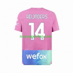 Maglie da Calcio AC Milan Tijjani Reijnders 14 Uomo Alternativa Tenuta 2023-2024 Maniche Corte