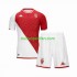 Maglie da Calcio AS Monaco Bambino Prima Tenuta 2023-2024 Maniche Corte