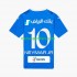 Maglie da Calcio Al Hilal Neymar JR 10 Uomo Prima Tenuta 2023-2024 Maniche Corte