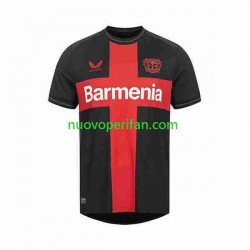 Maglie da Calcio Bayer 04 Leverkusen Uomo Prima Tenuta 2023-2024 Maniche Corte