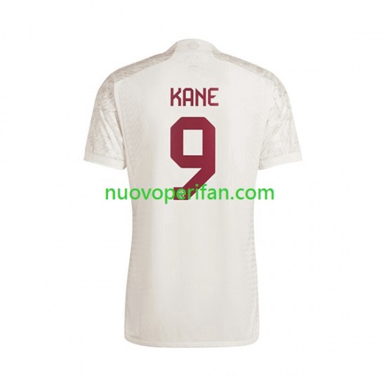 Maglie da Calcio FC Bayern München Harry Kane 9 Uomo Alternativa Tenuta 2023-2024 Maniche Corte