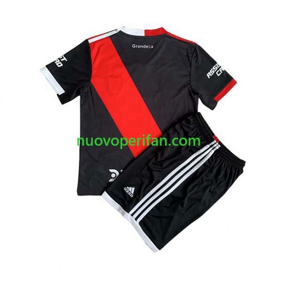 Maglie da Calcio CA River Plate Bambino Alternativa Tenuta 2023-2024 Maniche Corte