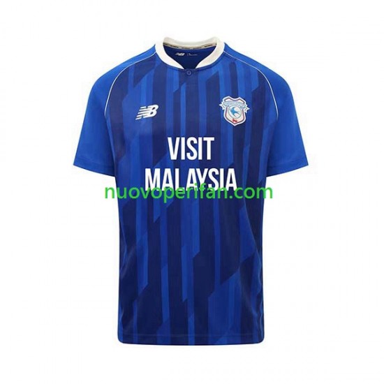 Maglie da Calcio Cardiff City Uomo Prima Tenuta 2023-2024 Maniche Corte
