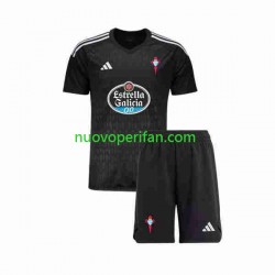 Maglie da Calcio Celta de Vigo Portiere Bambino Trasferta Tenuta 2023-2024 Maniche Corte