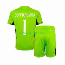 Maglie da Calcio Italia Donnarumma 1 Portiere Bambino Prima Tenuta 2023 Maniche Corte
