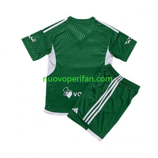 Maglie da Calcio Maccabi Haifa Bambino Prima Tenuta 2023-2024 Maniche Corte