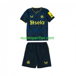 Maglie da Calcio Newcastle United Bambino Alternativa Tenuta 2023-2024 Maniche Corte