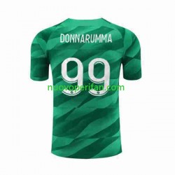 Maglie da Calcio Paris Saint-Germain Donnarumma 99 Portiere Uomo Prima Tenuta 2023-2024 Maniche Corte
