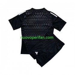 Maglie da Calcio Real Madrid Portiere Bambino Trasferta Tenuta 2023-2024 Maniche Corte